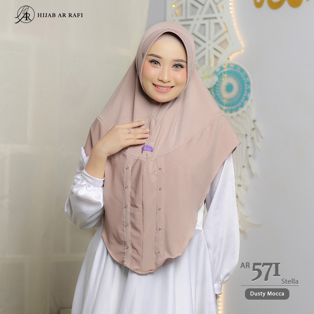COD hijab arrafi terbaru 2021 ori | jilbab arrafi terbaru 2021 ori | hijab arrafi terbaru AR 571 | b