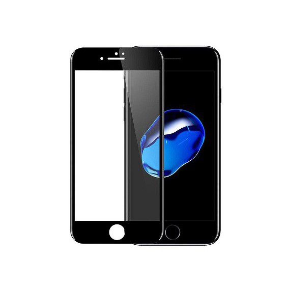 Tempered Glass for iPhone 8 7 - FULL LEM - Screen Guard - Anti Gores Kaca
