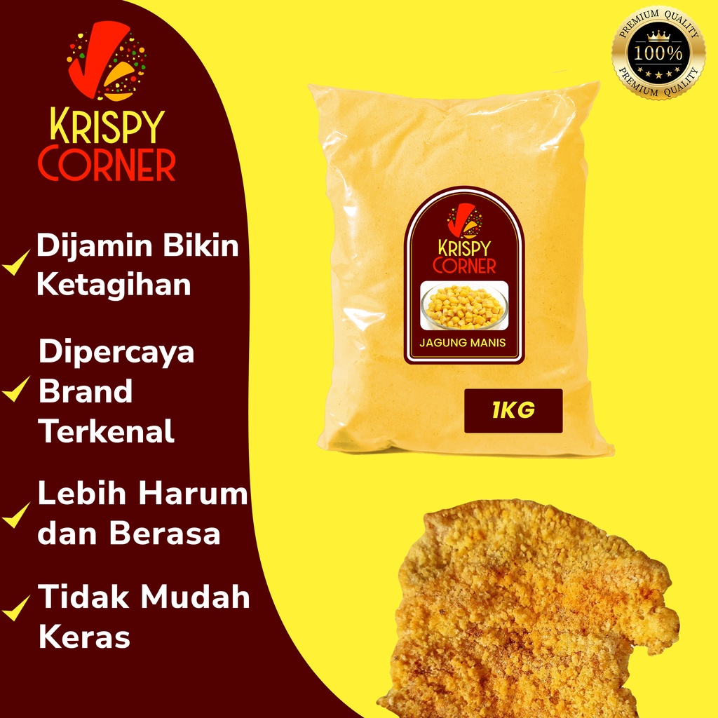 

Bumbu Tabur Jagung Manis Penyedap Aneka Snack Kentang Ayam Jamur Instan Rasa Jagung Manis 1Kg