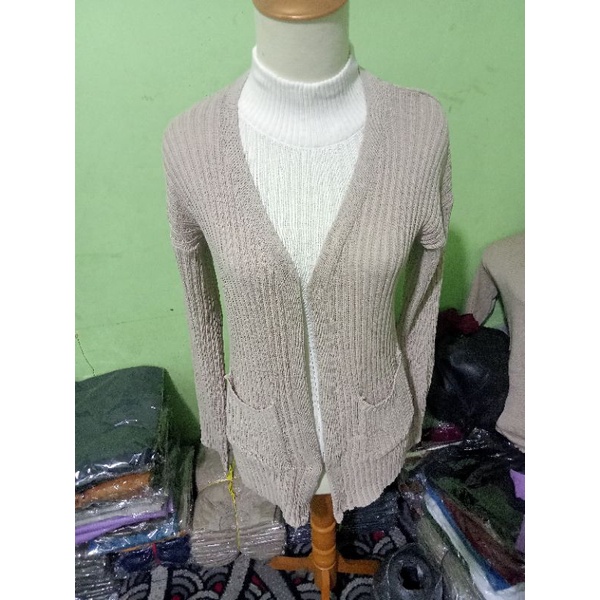 Cardigan Long Belle Ukuran Remaja