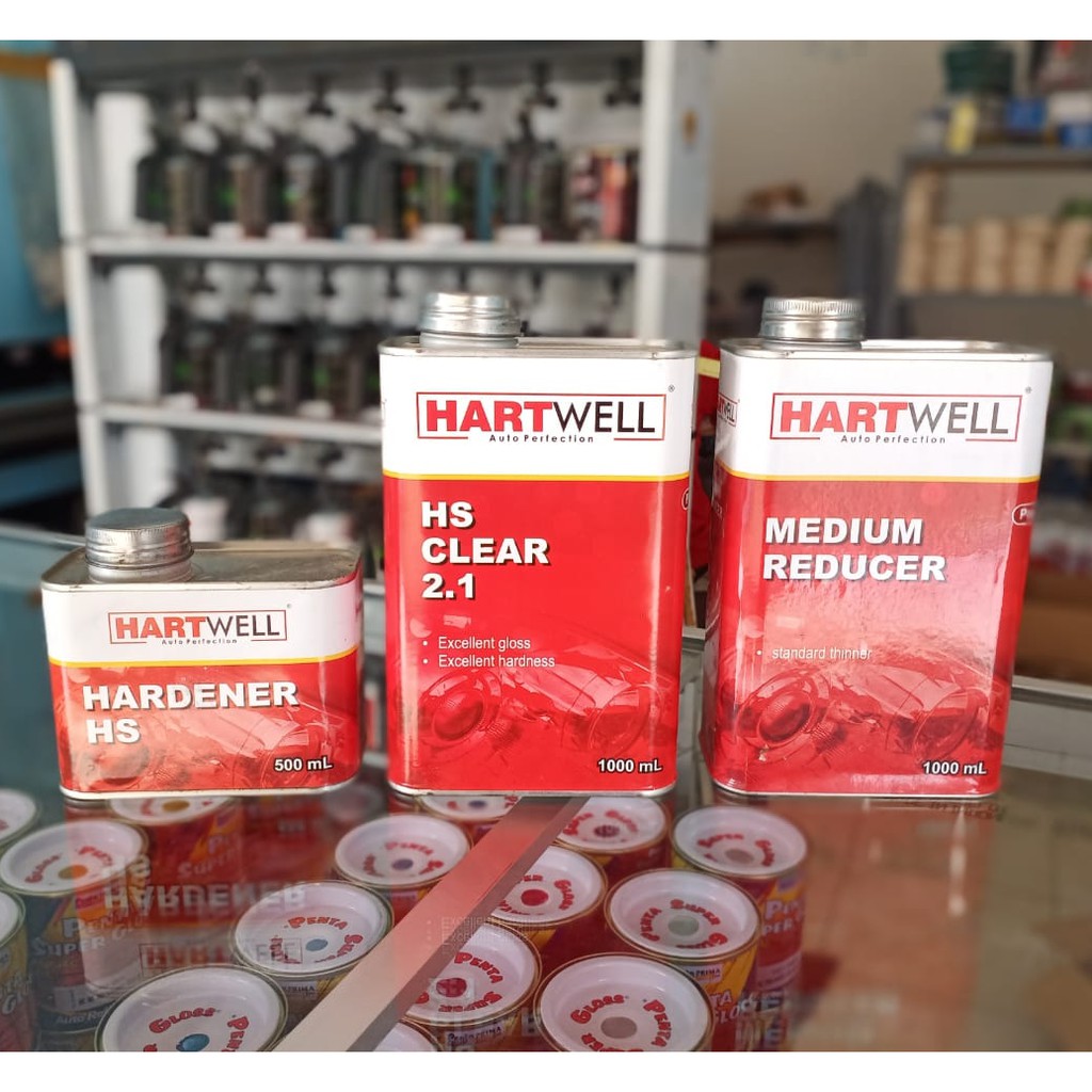 clear hartwell hs plus set thinner hartwell medium reducer