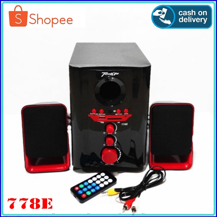 Speaker Teckyo 778E Speaker bluetooth by GMC Super Big Bass / active speaker teckyo 778 Murah Bagus
