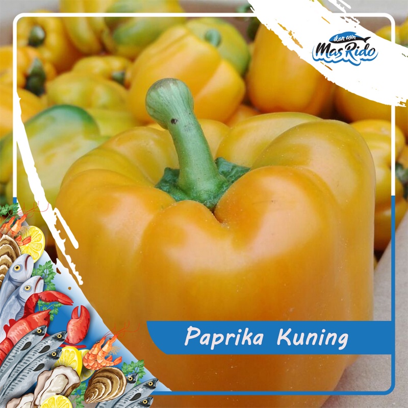 

Paprika Kuning Sayur Segar Fresh Kwalitas Super Harga Murah