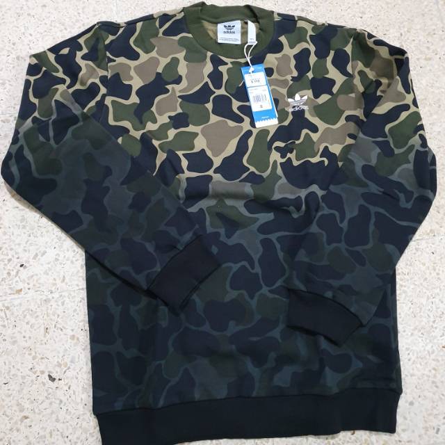 Adidas Camo Sweater Sweatshirt Original 