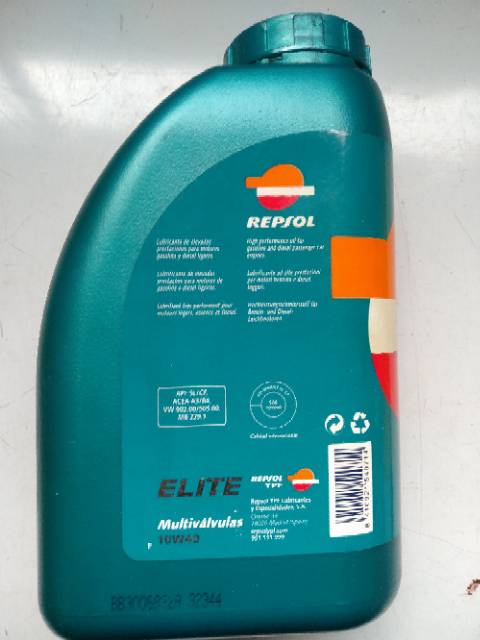 Oli Repsol elite 4 tax UK.1 liter (sae 10-40)