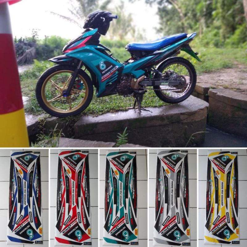 striping variasi terlaris new jupiter mx135 petronas gravis