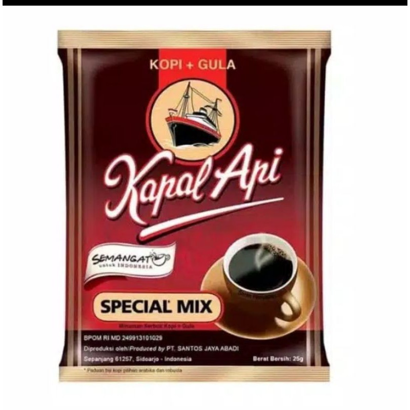 

Kapal Api spesial mix 25gr 10sct
