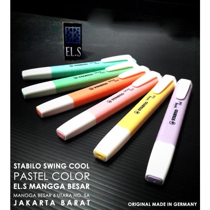 

SALE STABILO SWING COOL PASTEL SET 6 WARNA/PULPEN GEL/PULPEN LUCU/PULPEN 1 PACK/PENSIL WARNA/PENSIL 2B/PENGHAPUS JOYKO/PENGHAPUS LUCU/RAUTAN PENSIL PUTAR/RAUTAN ELEKTRIK/SPIDOL WARNA/SPIDOL PERMANEN/SPIDOL WHITEBOARD/CORRECTION TAPE