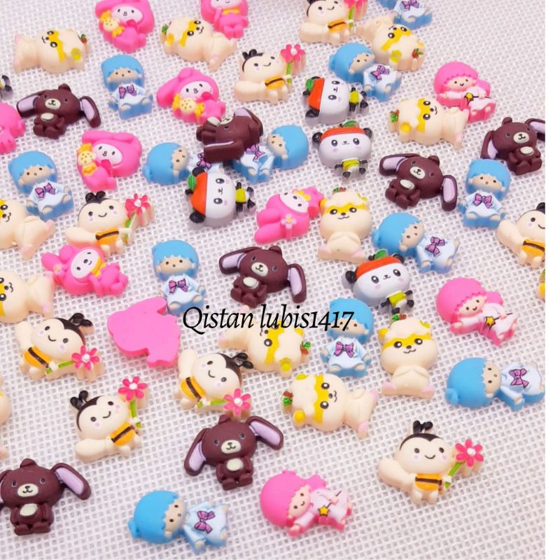 Clay mini new melody n friends bisa pilih