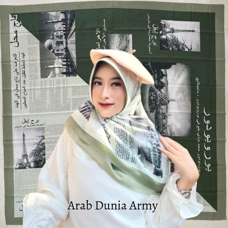 jilbab koran Arab voal premium farsya adeeva