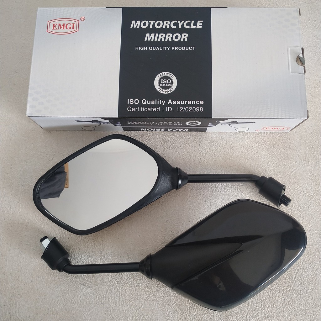 Spion Honda SUPRA X 125 Model Standar Kualitas Ori merk EMGI 9223