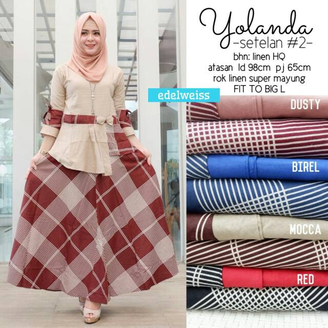 SETELAN ROK YOLANDA #2