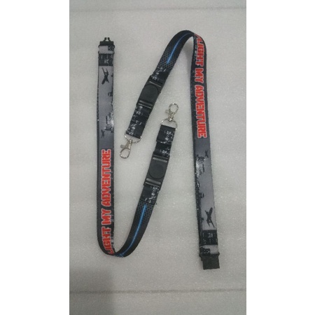 

Tali Id Lanyard Premium My flight my advanture Printed