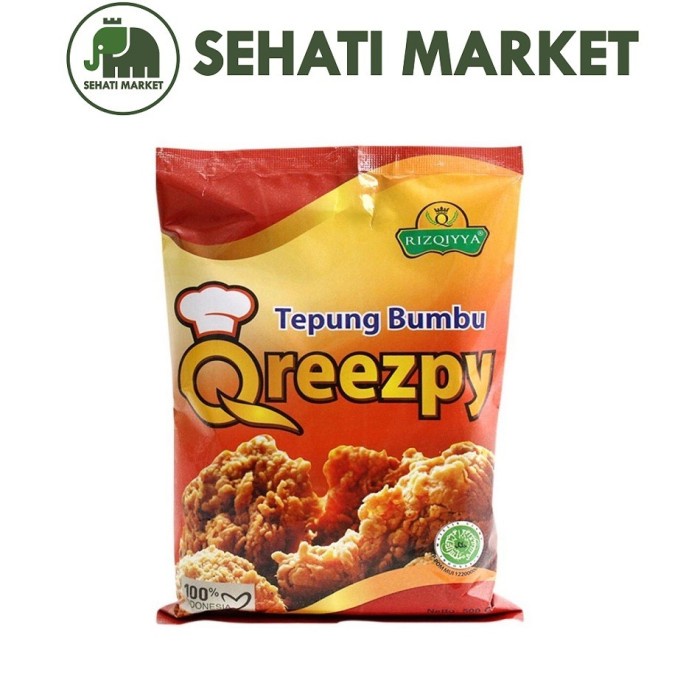 

MURAH RIZQIYYA QREEZPY TEPUNG BUMBU NO MSG 500gr 500 g