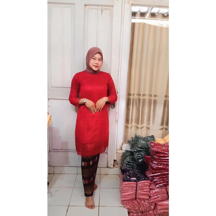 """KIRANA KEBAYA ADA JUMBONYA 90 KG M L XL XXL 3L [COD] Set tunik dan Rok Kebaya Setelan Kebaya pasa