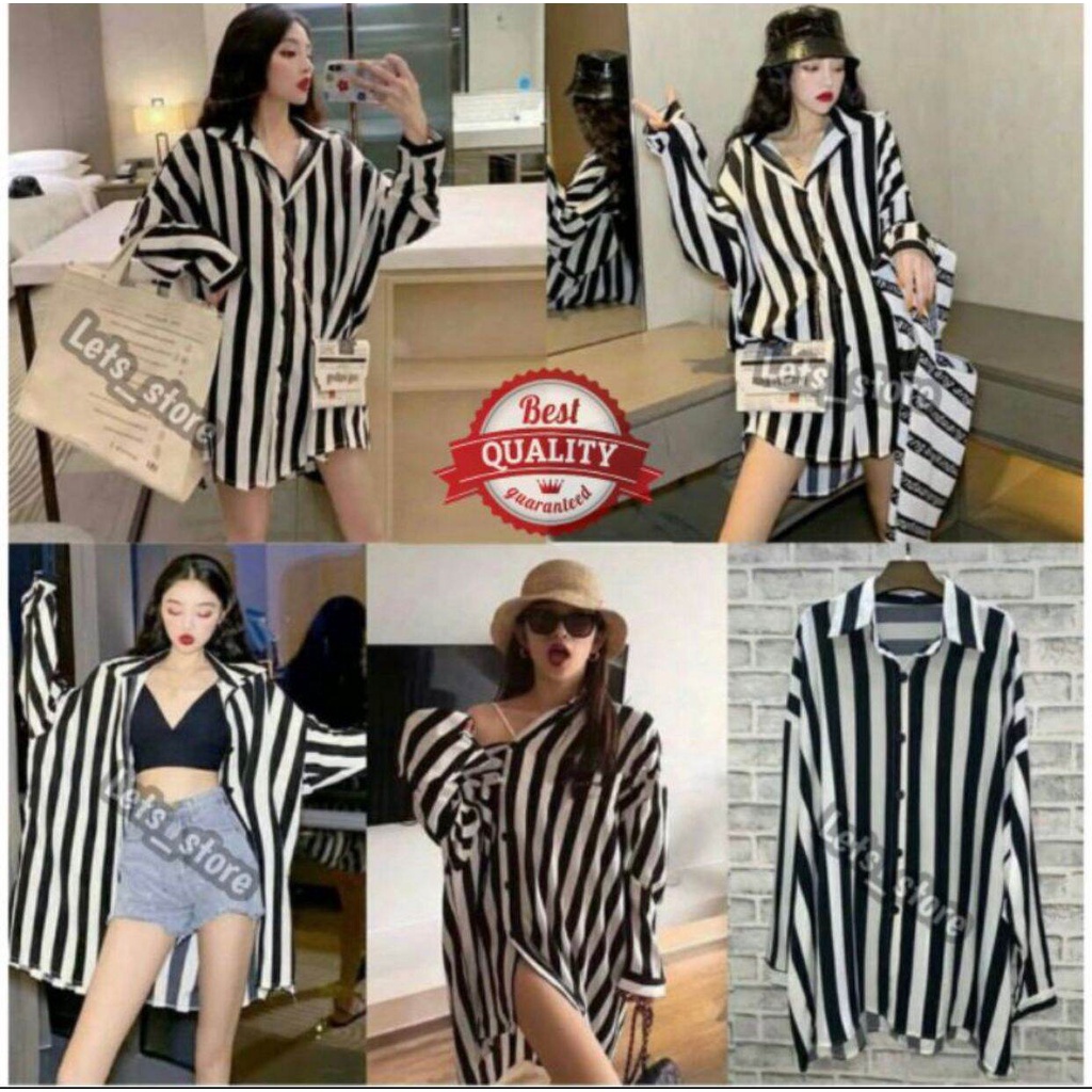 Baju Wanita Termurah Tunik Salur