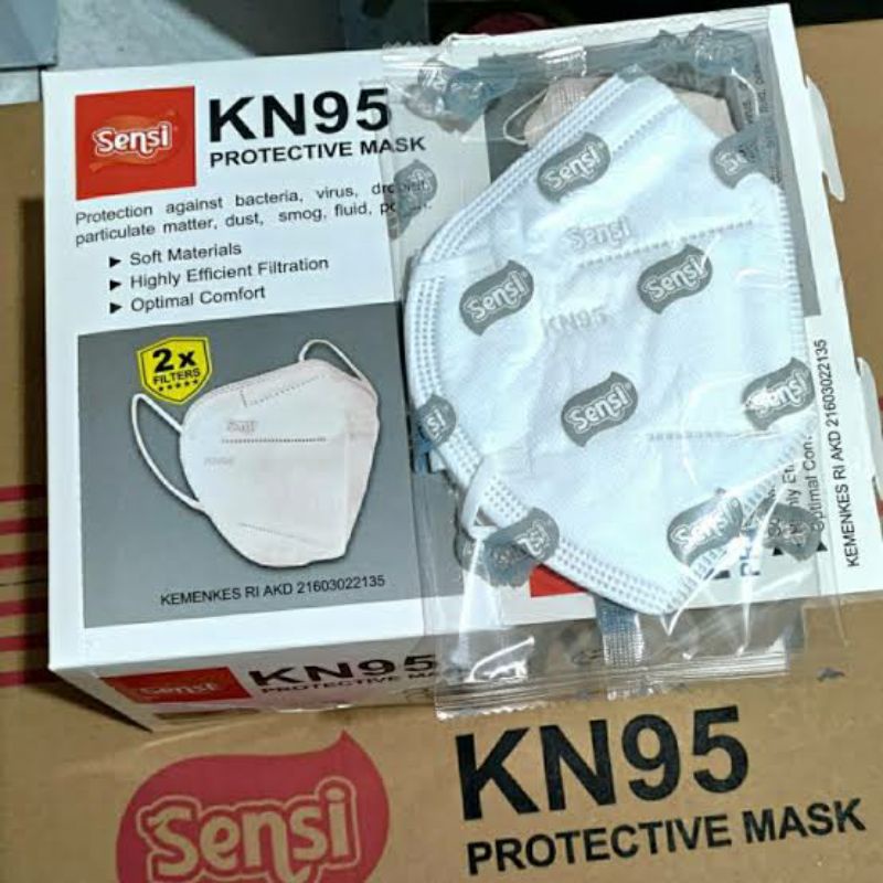Sensi KN95 Masker Sensi KN95 Sachet isi 1pcs ORIGINAL