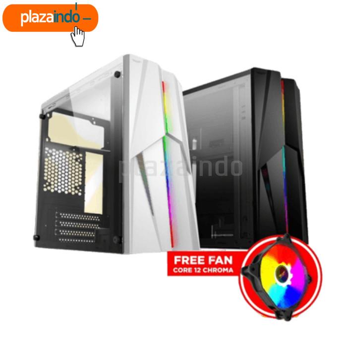 Casing Casing Armaggeddon Tron 1X M-Atx Rgb Front- Case Pc Armageddon Tron 1X