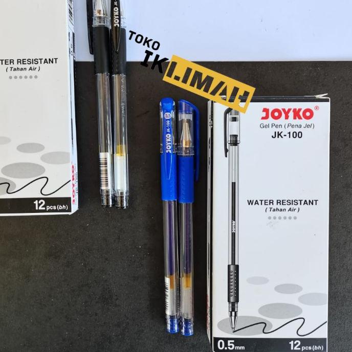 

ZL37C84 Pulpen / Pena Gel Joyko JK-100 0.5mm King Jeller ,!