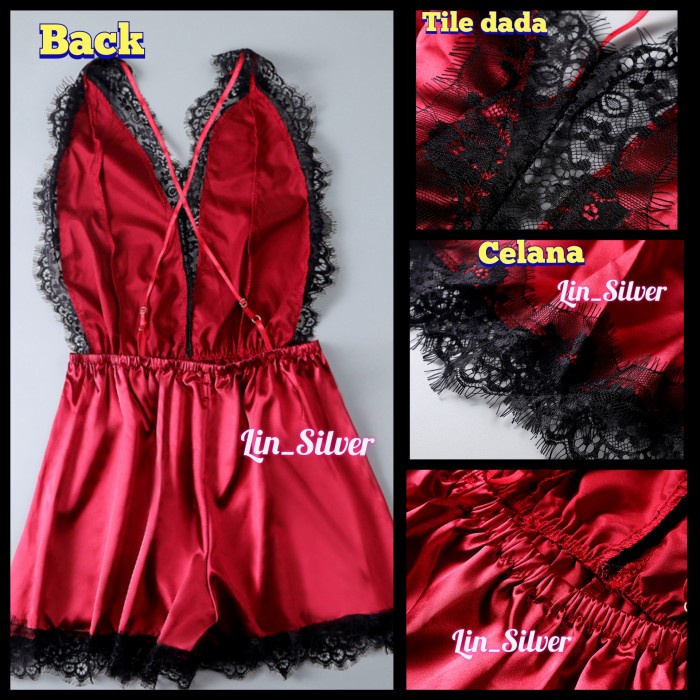 Lingeri Lingeries Baju Tidur Wanita Seksi Jumbo Big Size XL XXL XXXL