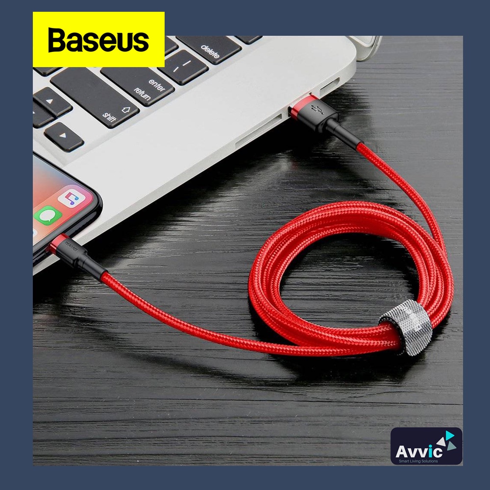 BASEUS Kabel Data USB For Micro Fast Charge Cafule Cable 1.5A 2M