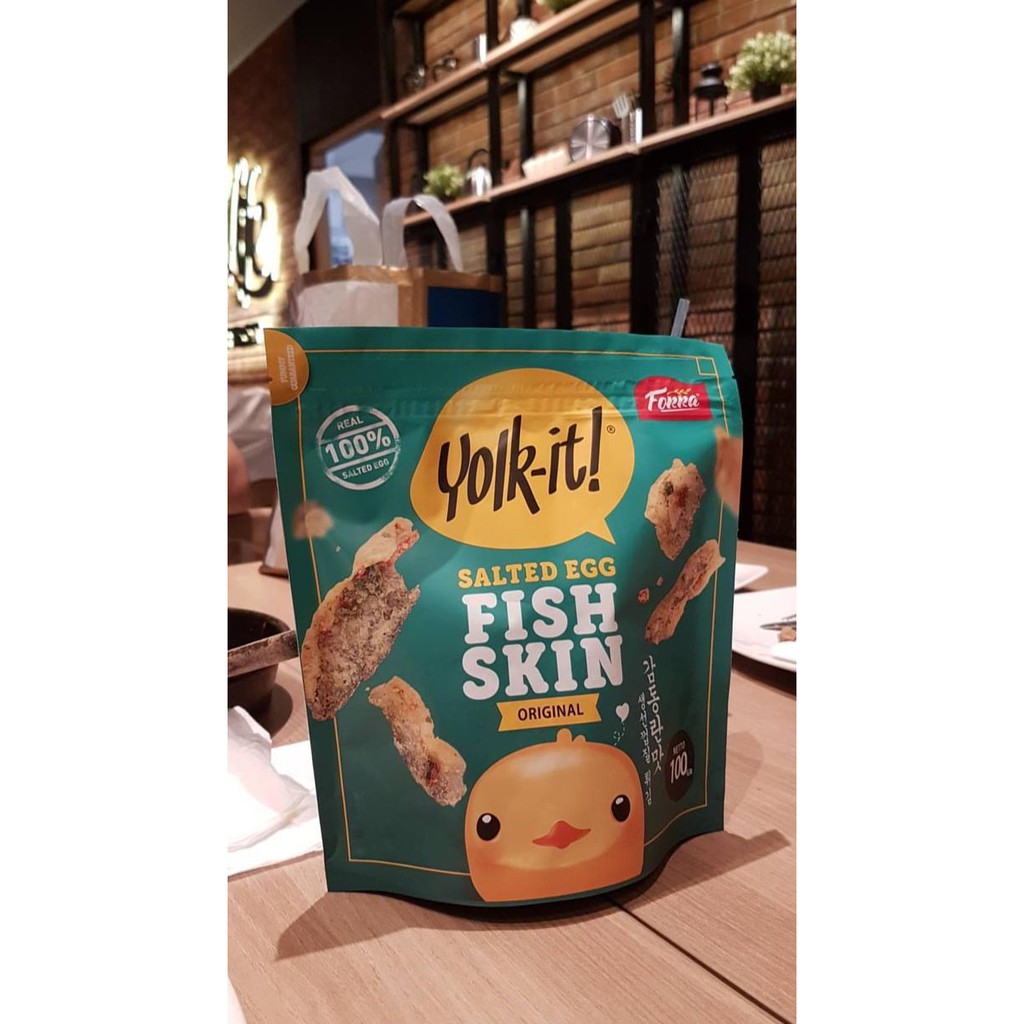 

Hot Produk Yolk-it Fish Skin Salted Egg / Yolkit / Yolk.it