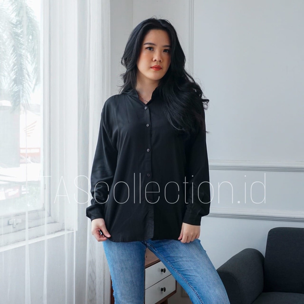 Kemeja Maudy Shirt RAYON TWILL