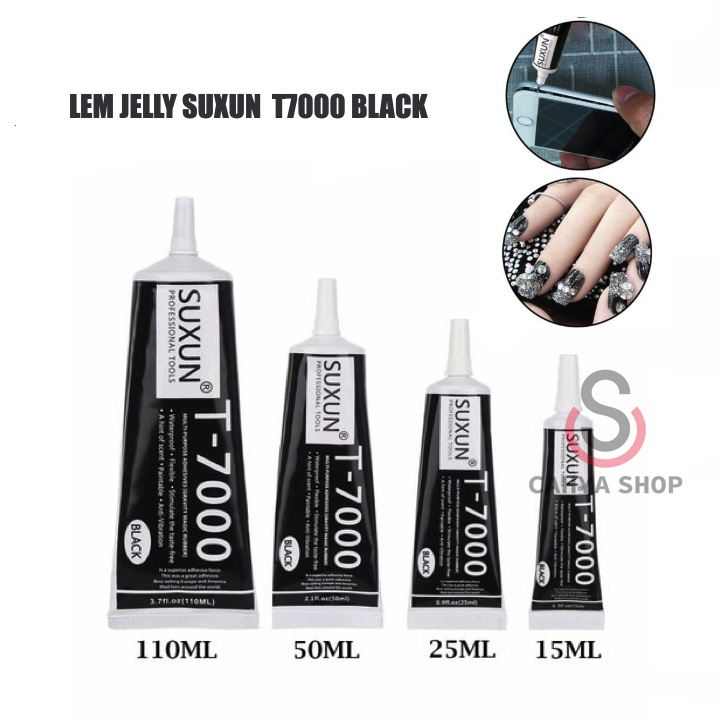 Lem Jelly SUXUN T7000 BLACK 15ml 25ml 50ml 110ml Lem Touchscreen - Lem Lcd - Lem Touchscreen T7000