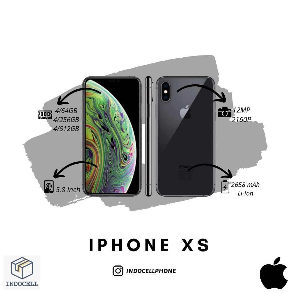 IPHONE XS 64GB SECOND EX INTER ORIGINAL 100%