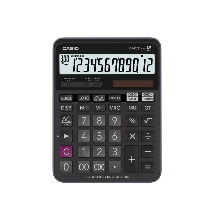 

Casio Calculator DJ-120D PLUS