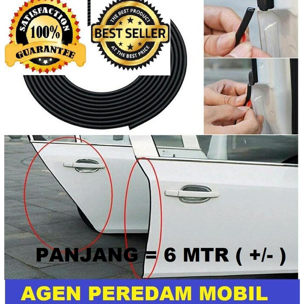 List Karet Pelindung Pintu Mobil