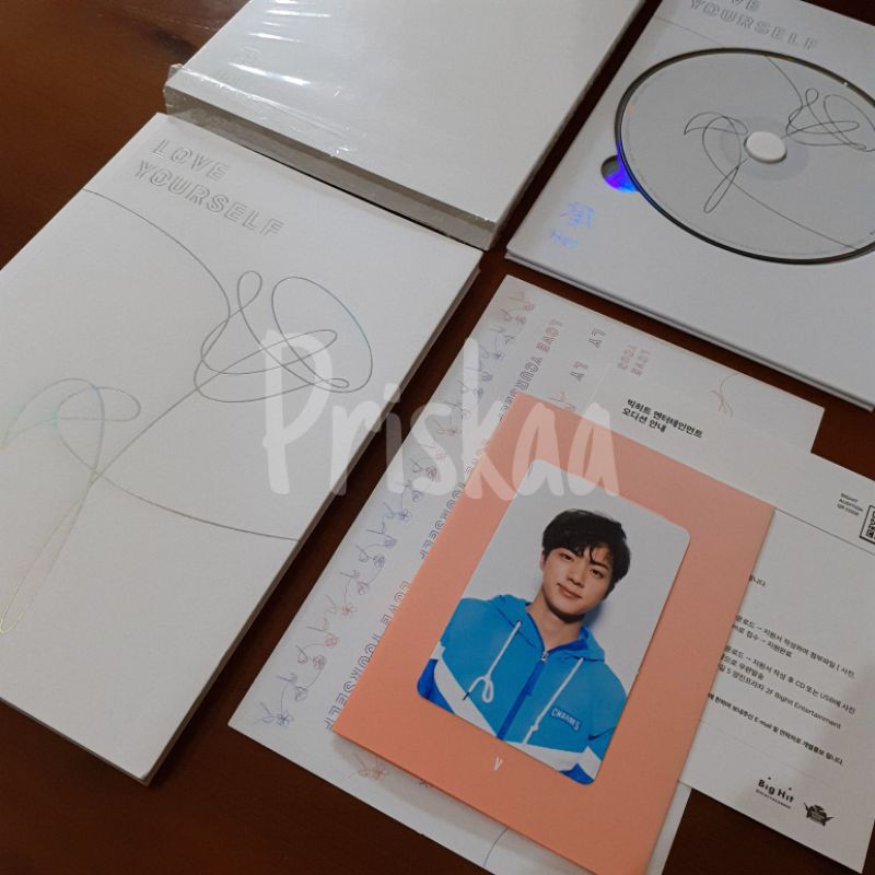 UNSEALED BTS ALBUM LY HER V + PC SEOKJIN/JIN