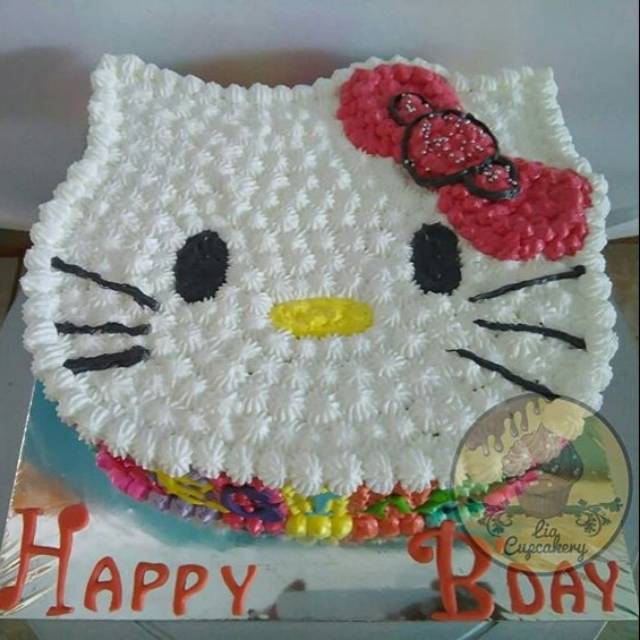

Kue Ulang Tahun Hello Kitty / Diameter 25cm