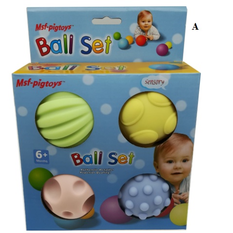 HCBS Mainan Edukatif Mainan Anak Bayi Msf Pigtoys Sensory