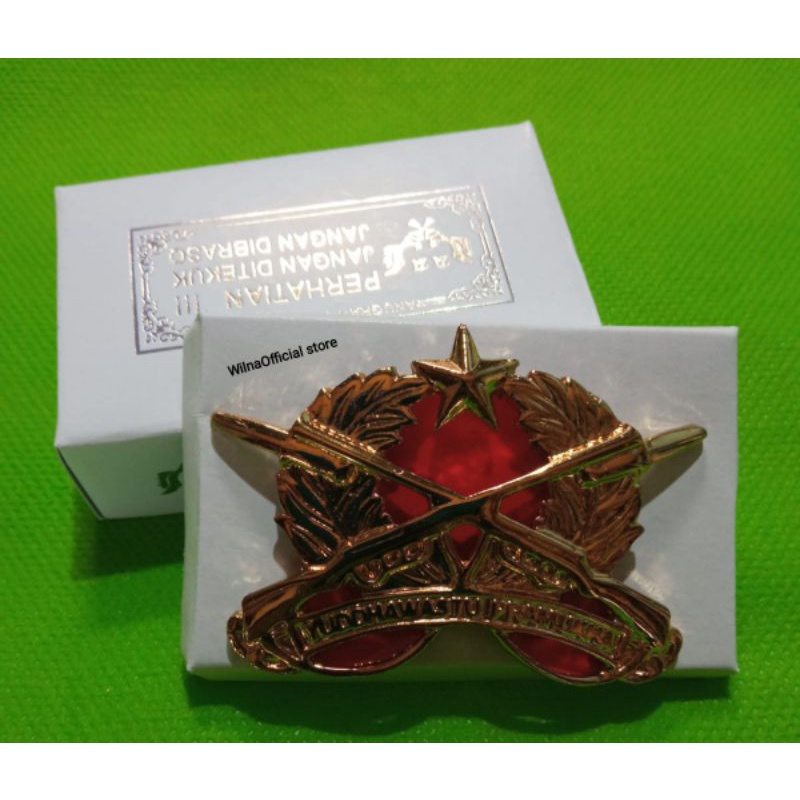 Jual Emblem Baret Infanteri Tni Ad Shopee Indonesia