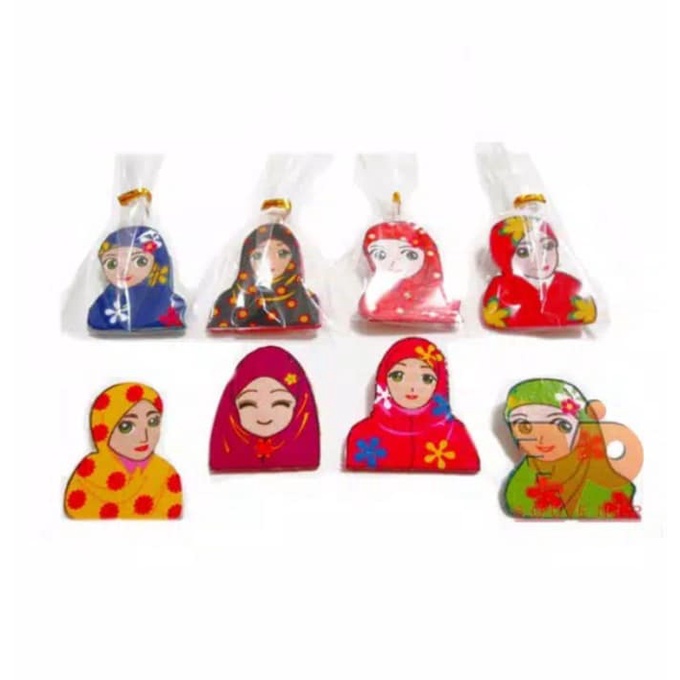 Souvenir Pernikahan Bros Kayu Hijab Souvenir Pin Jilbab Kecil murah Souvenir Bros Jilbab