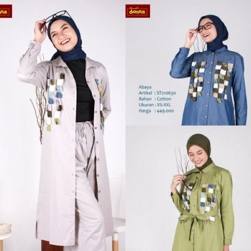 [ST] SALE 40%[RUMAH DANNIS]  SALE Setelan Atas Bawah Blus kaos rok Couple Sarimbit Busana Pakaian Dr