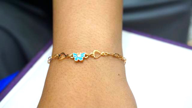 Xuping Gelang model kupu kupu