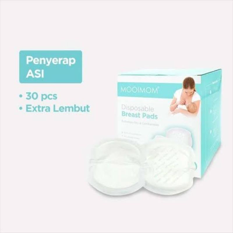 Mooimom Disposable Breast Pads 30pcs / Penyerap Asi