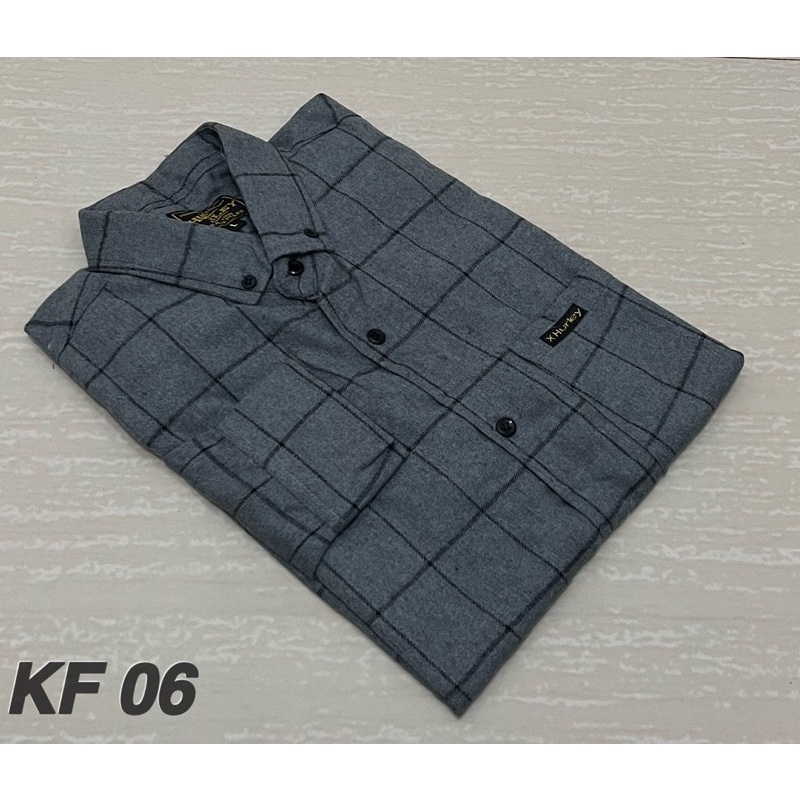 Kemeja Flanel Distro Surfing Lengan Panjang Cewek Cowok Motif Kotak Premium Quality