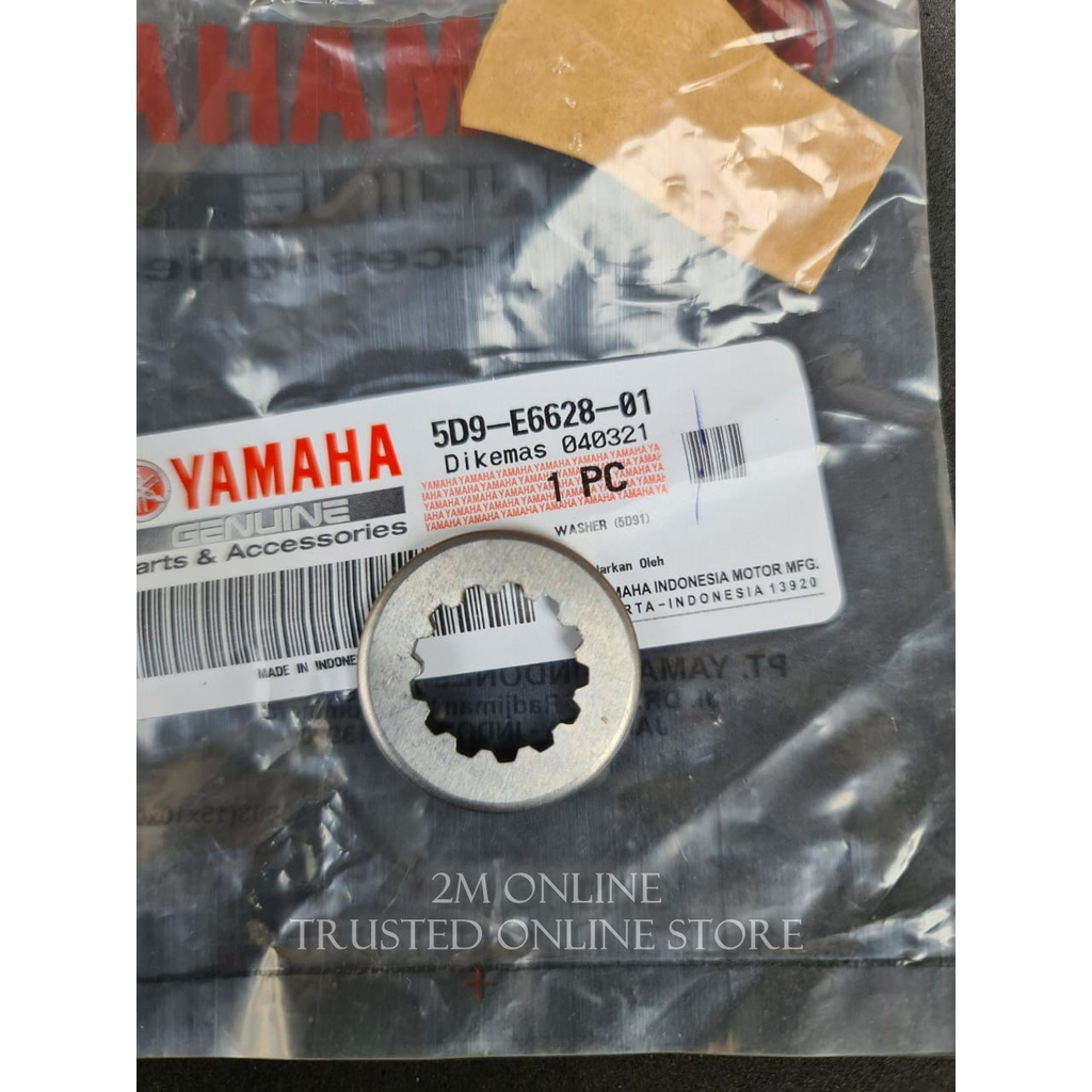 Mdr Washer Ring Plat Rumah Kopling Vega ZR Ori YGP 5D9-E6628-01