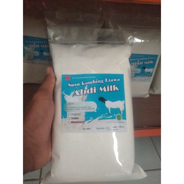 Grade 2 Original Susu Bubuk Kambing Etawa ABDI MILK