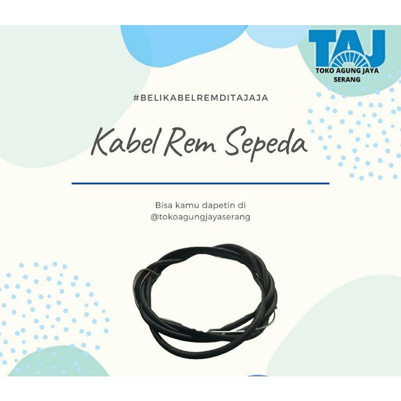 KABEL REM SEPEDA Kabel Rem Belakang Sepeda
