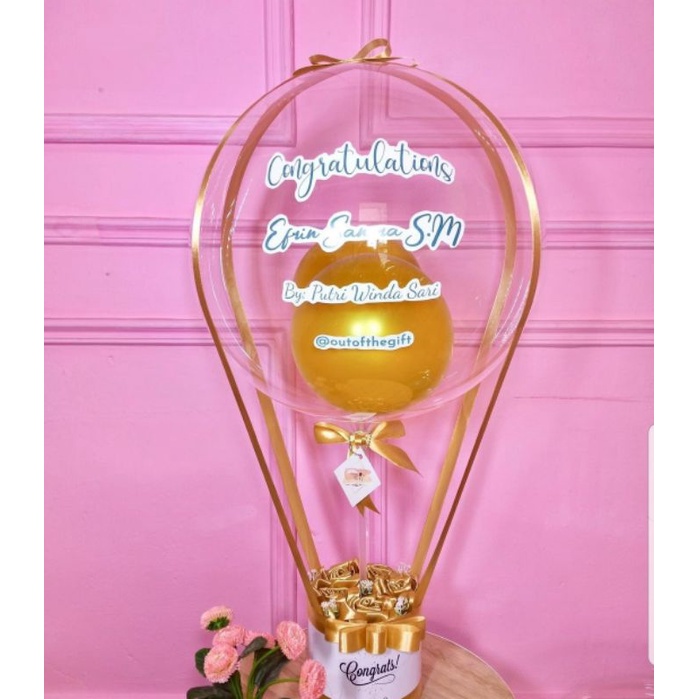 

Balon Gift / Buket Balon / Hadiah Ultah / Hadiah Wisuda / Hadiah Unik
