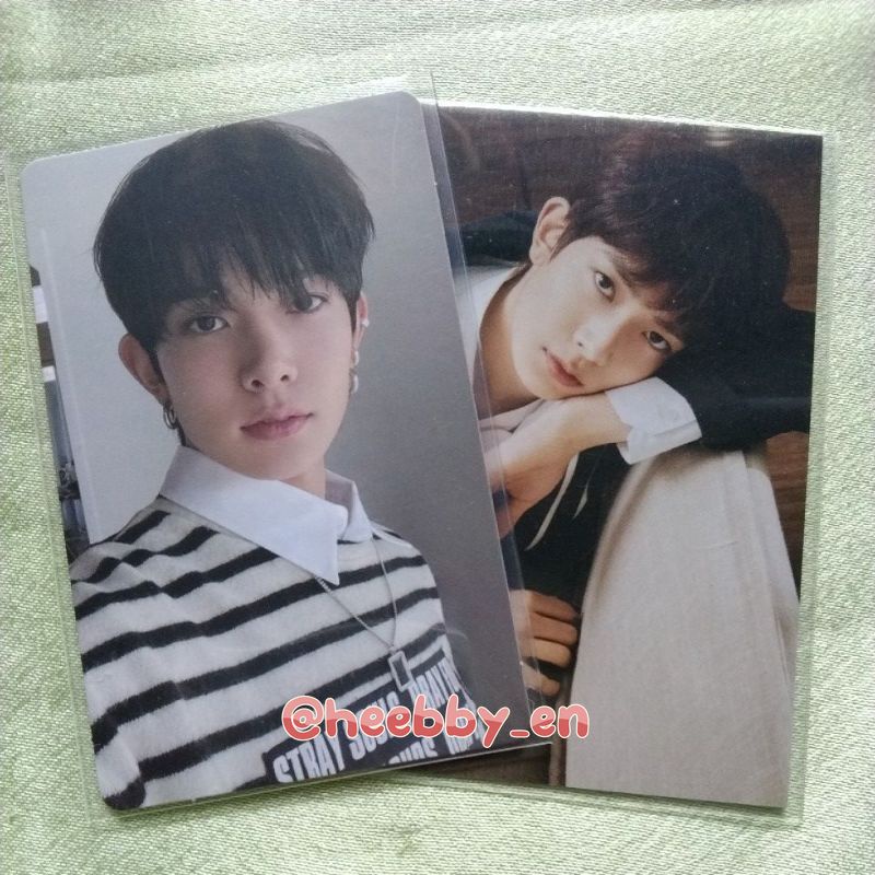 photocard heeseung trading card / bdc hype
