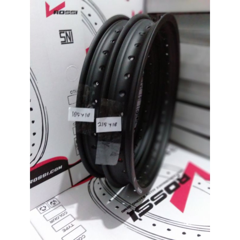 Rossi 18x185x215 Rossi original sepasang roda VLEG motor
