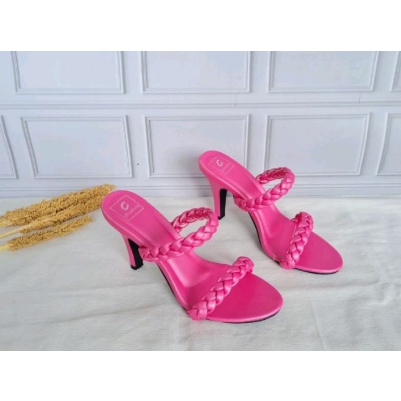 heels tali kepang 7 cm