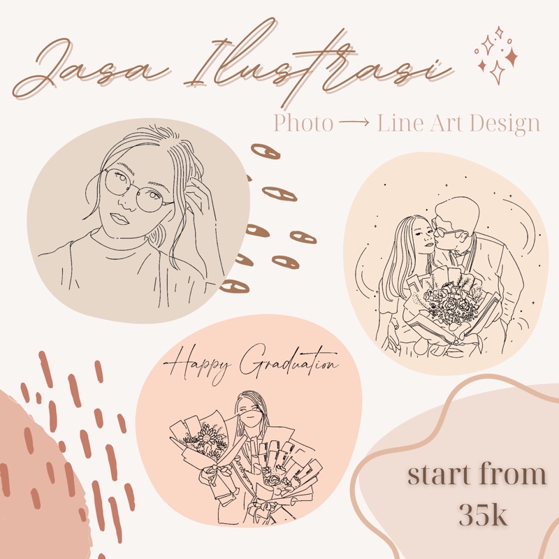 Line Art Design ( Jasa Ilustrasi )