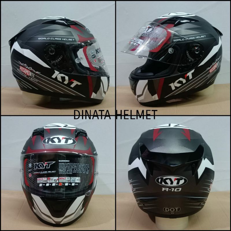 HELM ORiginal KYT r10 motif Rosamonte Race edition # 3