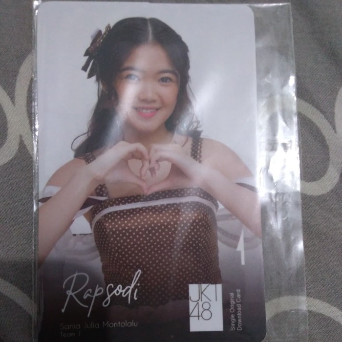 Music Card Sweet and Bitter JKT48 Sania Julia